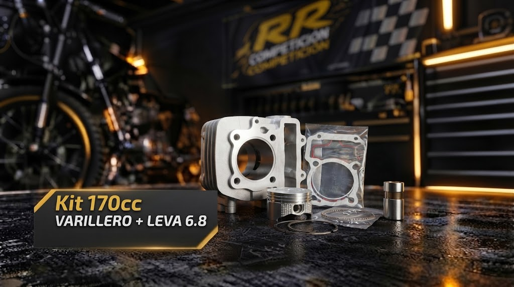 Kit 170cc VARILLERO + LEVA 6.8